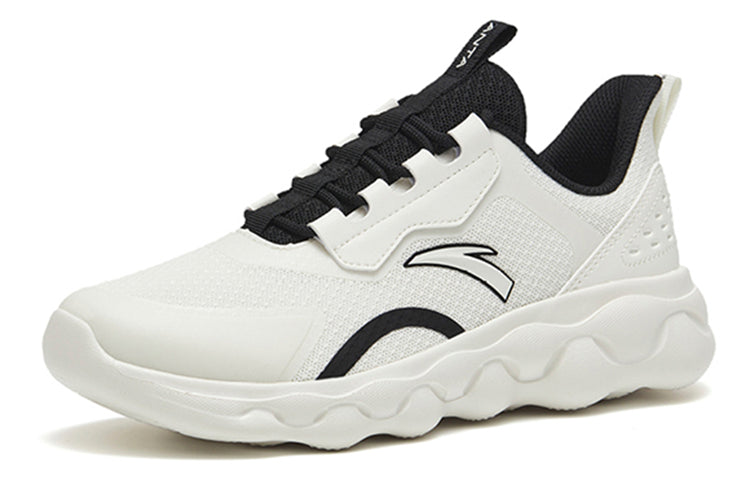 (WMNS) ANTA Running Series Sneakers 'White Black' 922235573-2