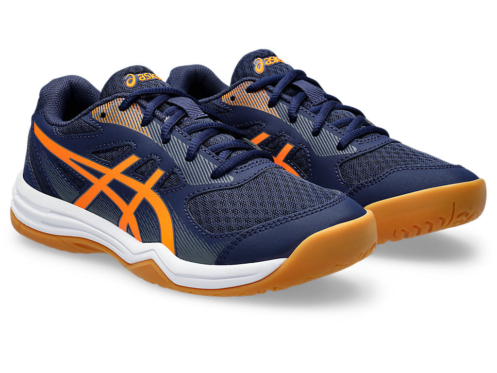 (GS) ASICS Upcourt 5 'Peacoat Shocking Orange' 1074A039-404