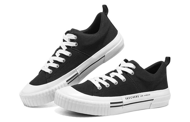 (WMNS) Skechers New Moon 'Black' 155396-BLK