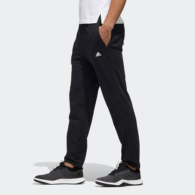 adidas Wj Pnt Sj logo Logo Woven Sports Long Pants Black DY8737
