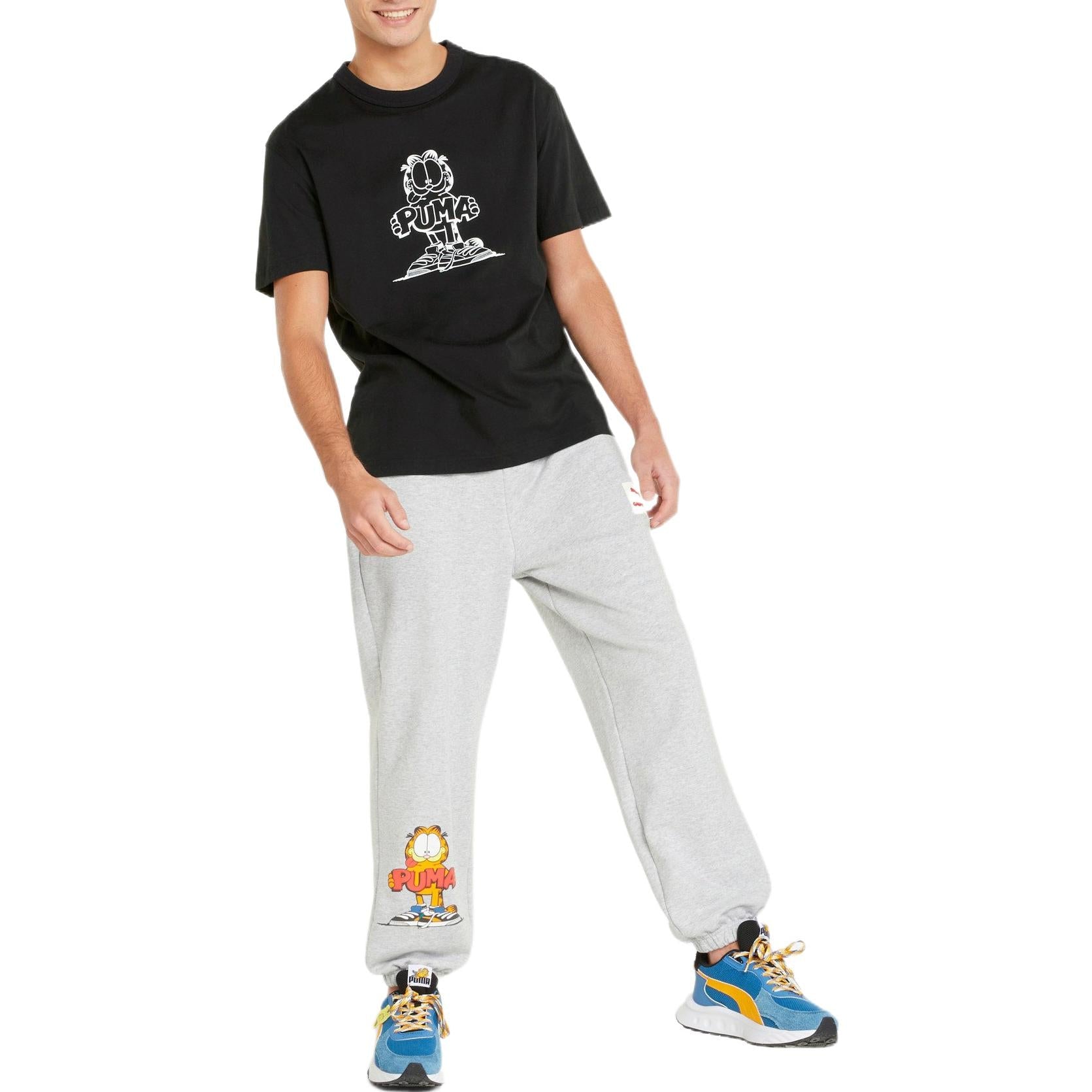PUMA x Garfield Graphic T-Shirt 'Black' 534433-01