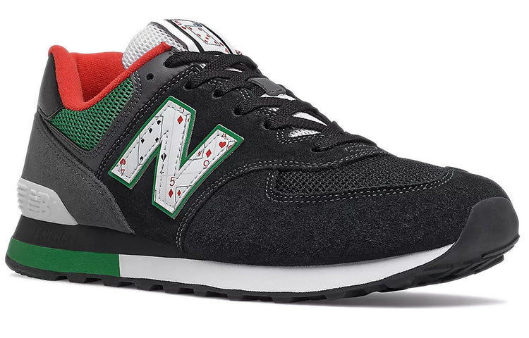 New Balance 574 'Playing Card - Black Varsity Green' ML574WH2