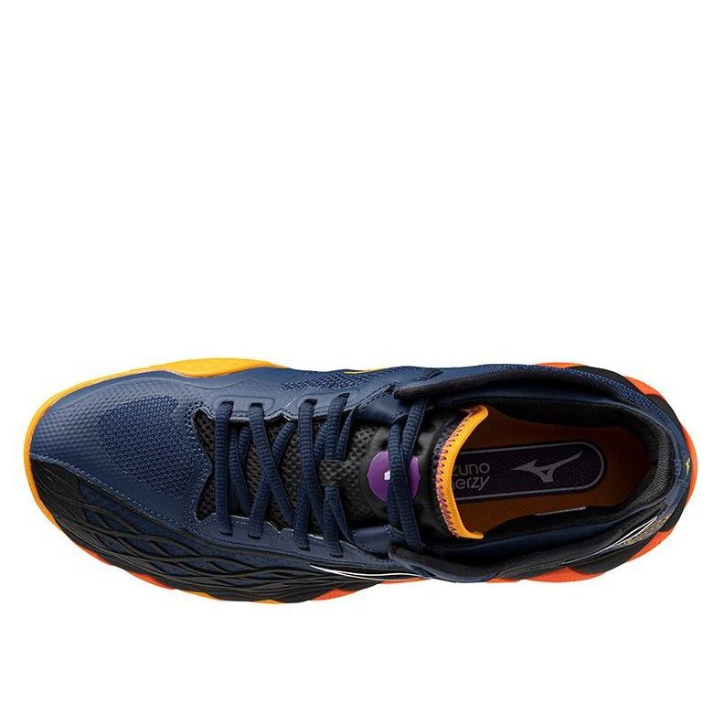 Mizuno Wave Enforce Tour 'Black Orange' 61GA230011