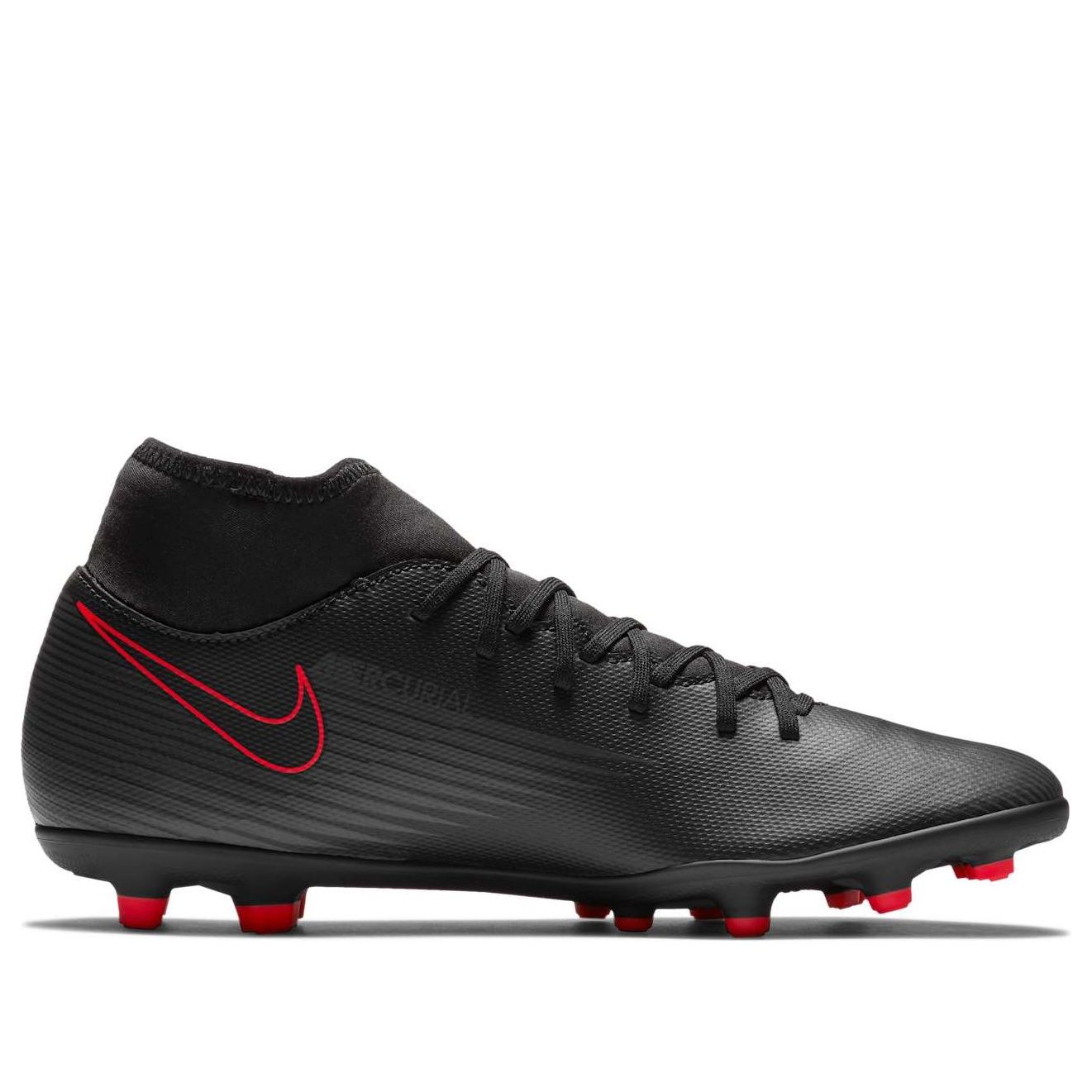 Nike Mercurial Superfly 7 Club MG 'Black Red' AT7949-060