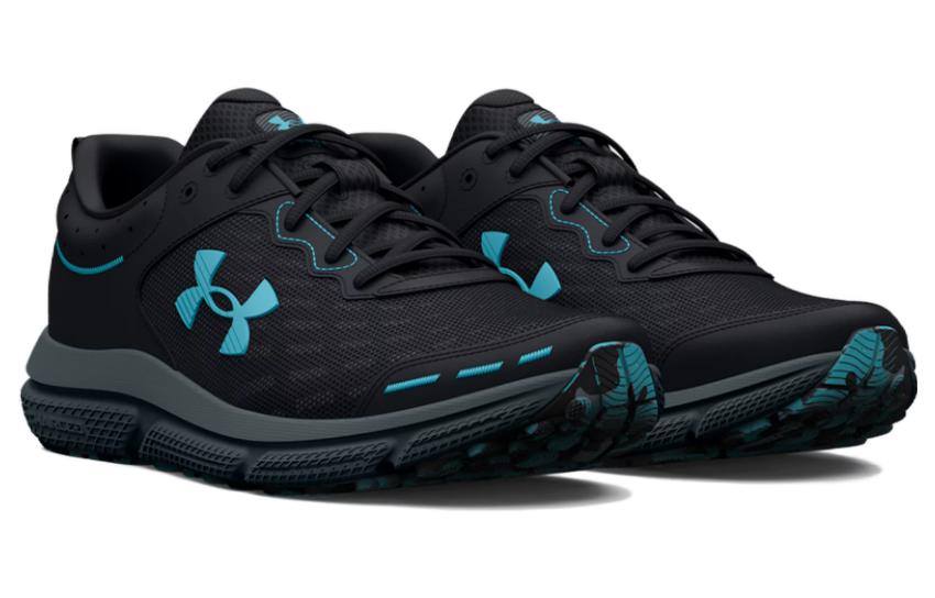 Under Armour Charged Assert 10 'Black Blue Surf' 3026175-003