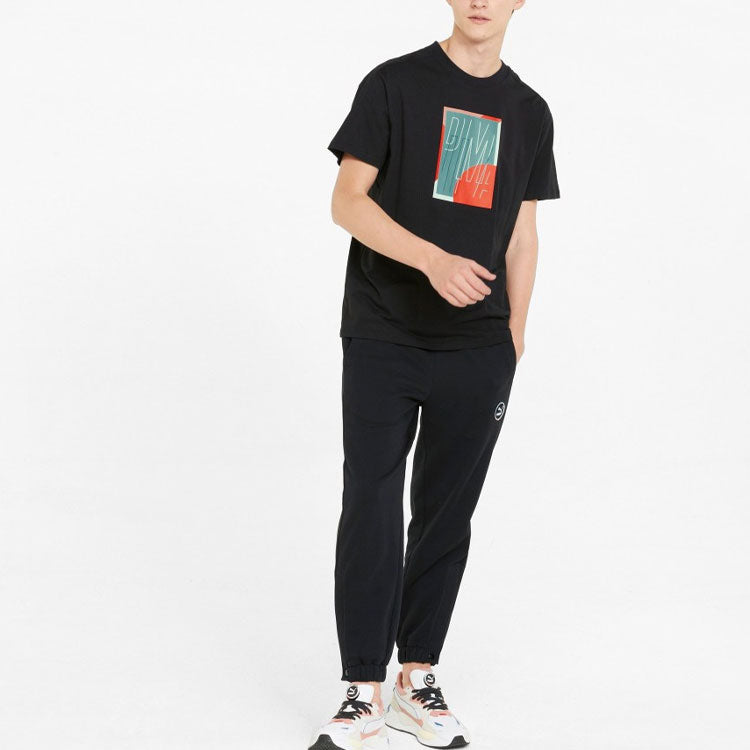PUMA T7 Go For Graphic Tee 'Black' 535381-01