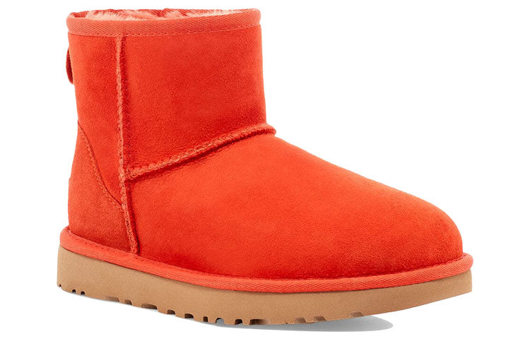 (WMNS) UGG Classic Mini II Boot Snow Boots Orange 1016222-LFL