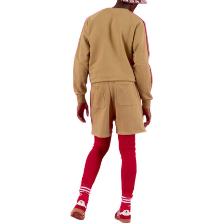 Gucci x adidas Cotton Sersey Sweatshirt 'Camel' 691638-XJEML-2184