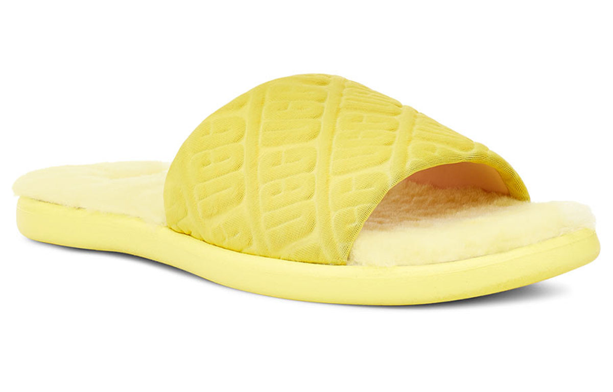 (WMNS) UGG Fifi Yellow Slippers 1107895-MRT
