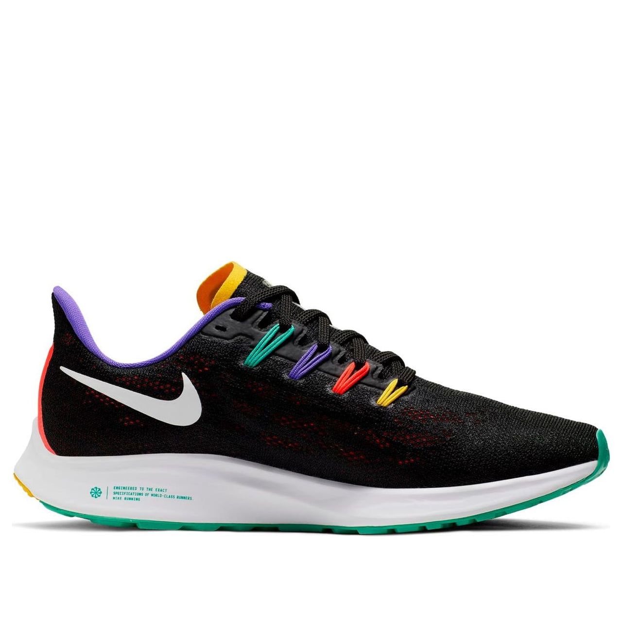 (WMNS) Nike Air Zoom Pegasus 36 'Black Multi' CK0820-001