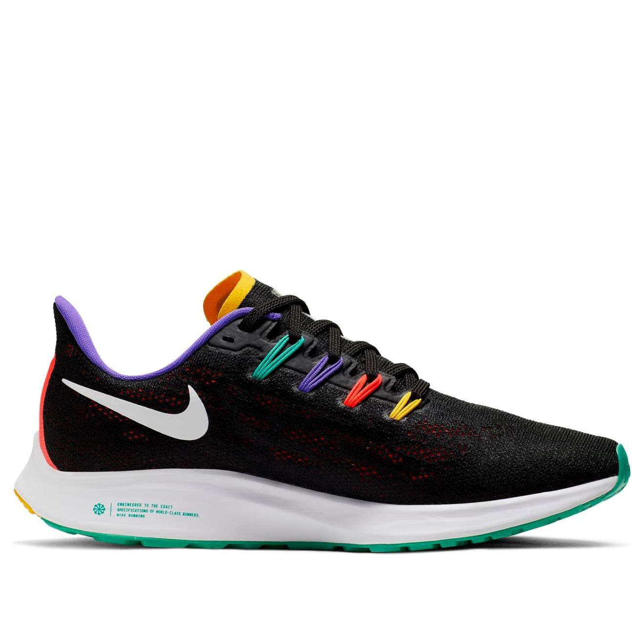 (WMNS) Nike Air Zoom Pegasus 36 'Black Multi' CK0820-001