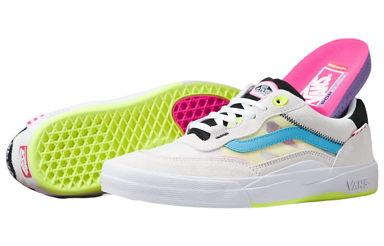 Vans Wayvee Neon 'White Blue Pink' VN0A5JIAWTM