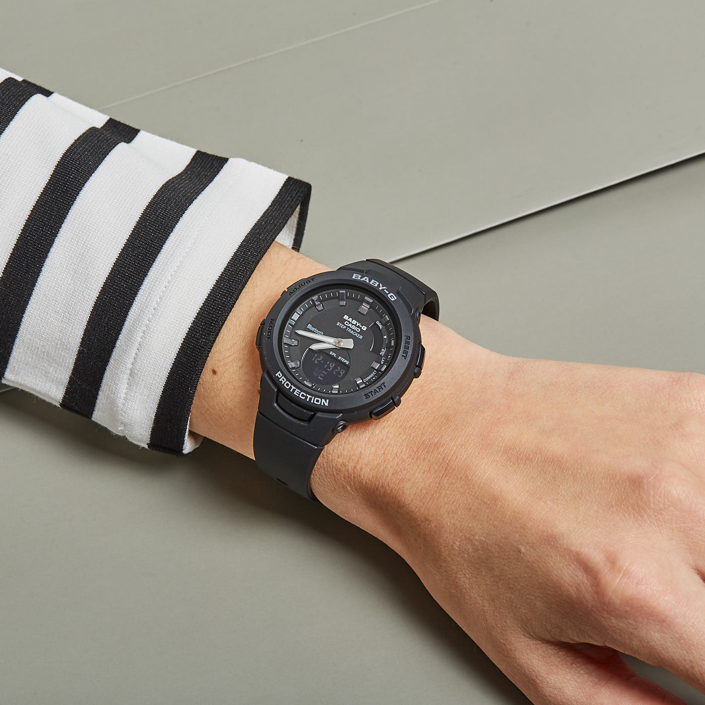 CASIO Baby-G 'Black' BSA-B100-1A