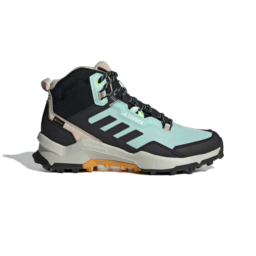 (WMNS) adidas TERREX AX4 Mid GORE-TEX Hiking 'Semi Flash Aqua Core Black Preloved Yellow' IF4850
