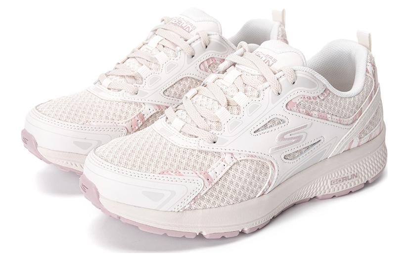 (WMNS) Skechers Go Run Consistent 'White' 128270-NAT