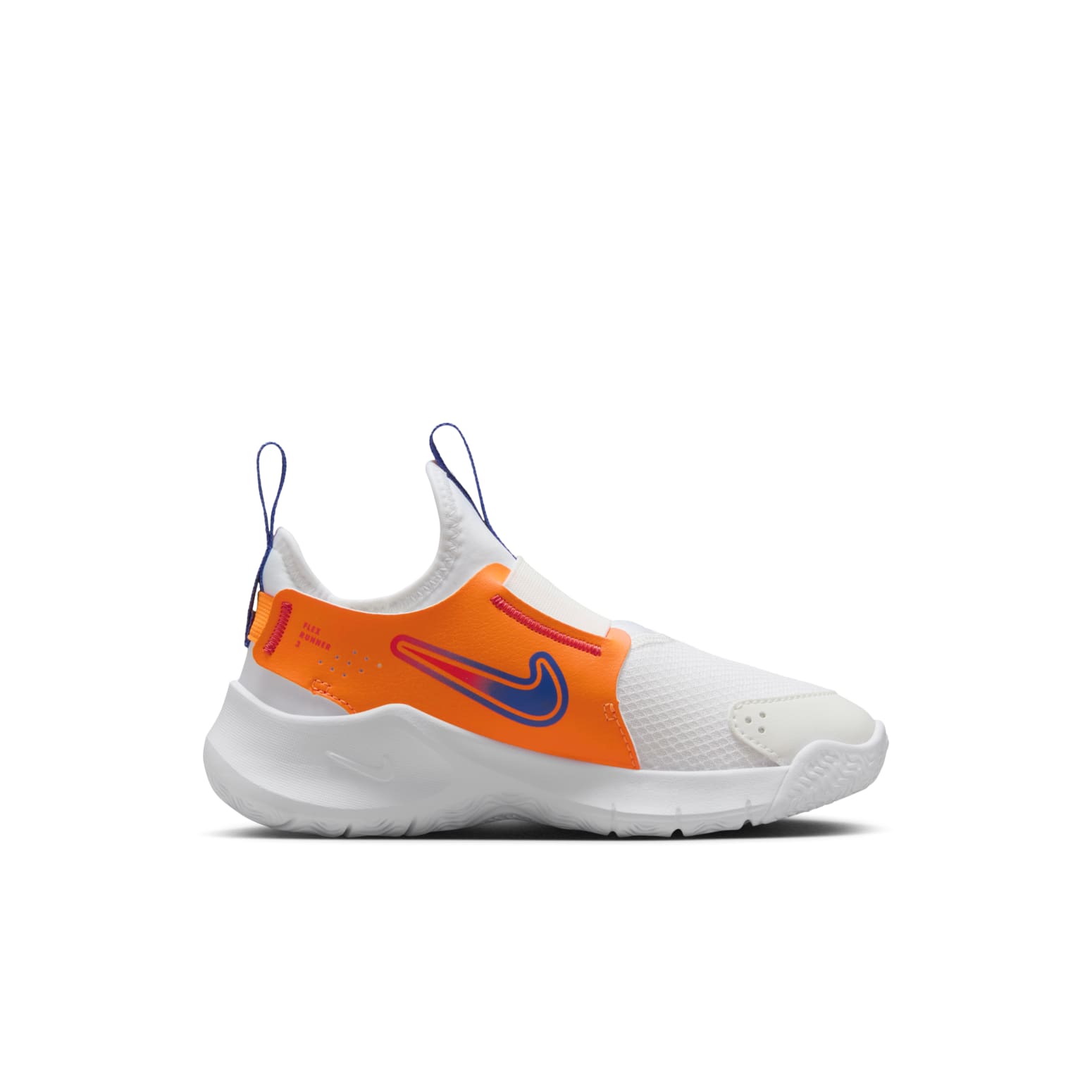 (PS) Nike Flex Runner 3 'White Total Orange Blue' FN1449-101