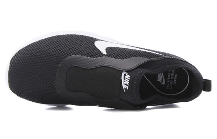 (WMNS) Nike Tanjun Slip 'Black White' 902866-002