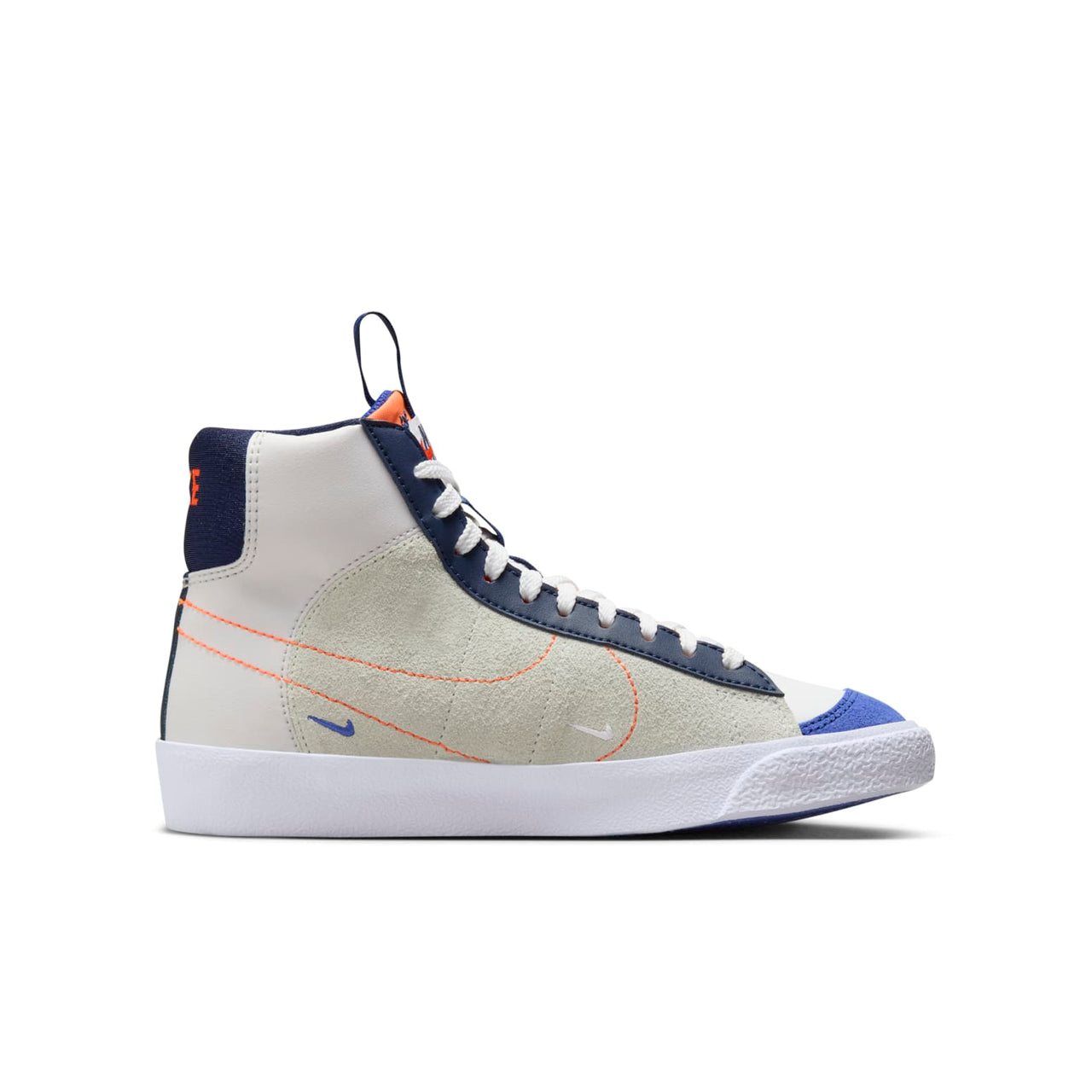 (GS) Nike Blazer Mid '77 SE 'Midnight Navy Team Orange' FQ7413-100