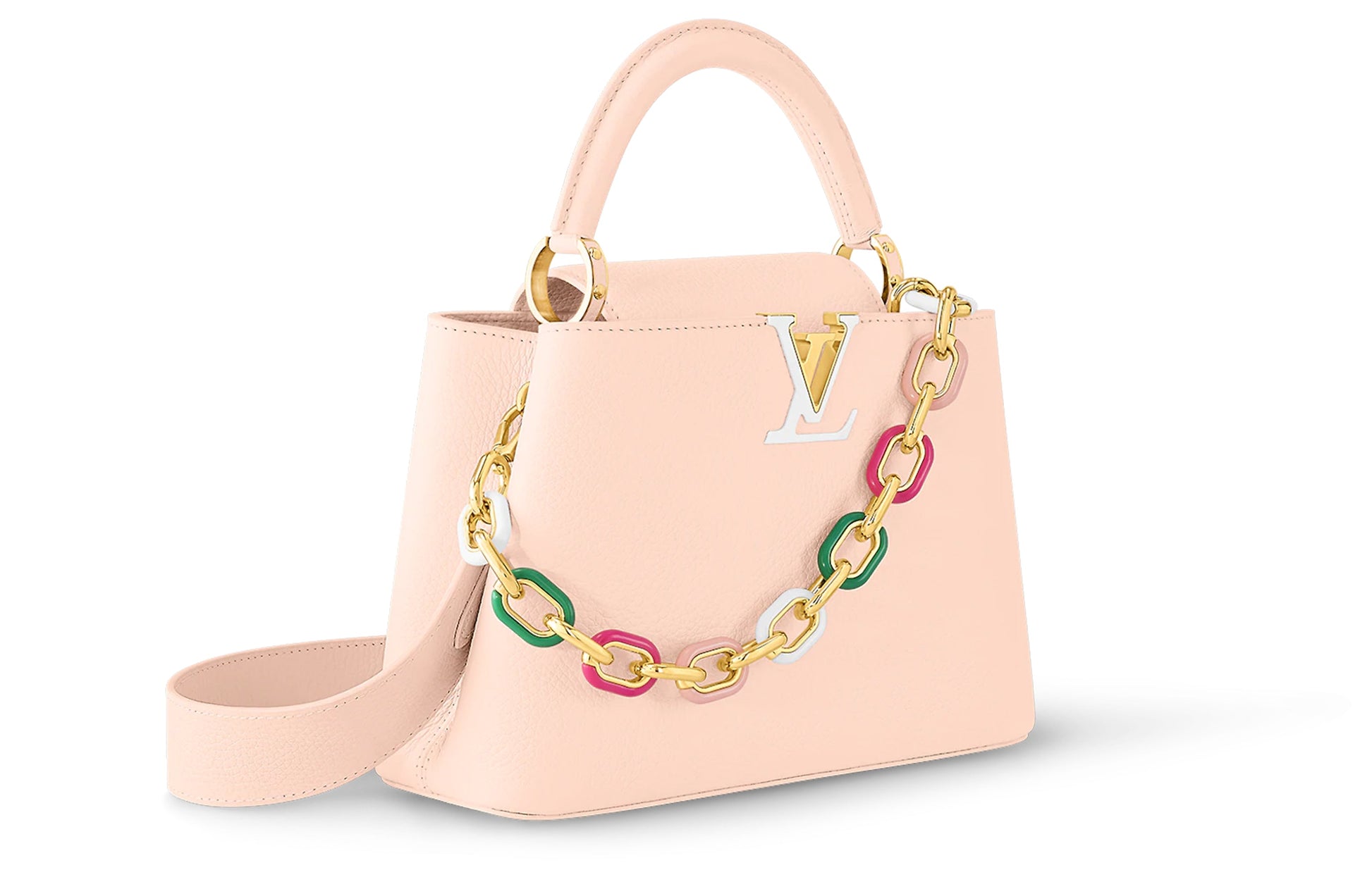 (WMNS) LOUIS VUITTON Capucines BB Handbag 'Pink' M21643
