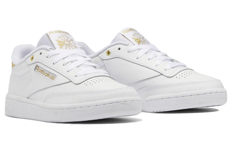 (WMNS) Reebok Club C 85 'White Gold Metallic GY9727