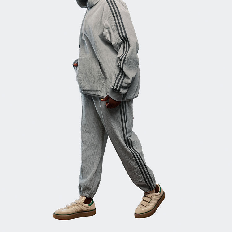 adidas originals x IVY PARK Crossover Side Stripe Loose Pullover Gray HG2520