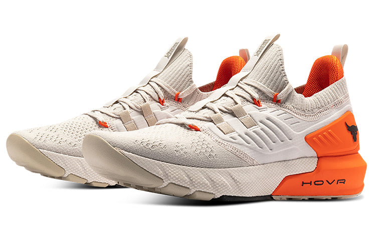 Under Armour Project Rock 3 'Summit White Rogue Orange' 3023004-111