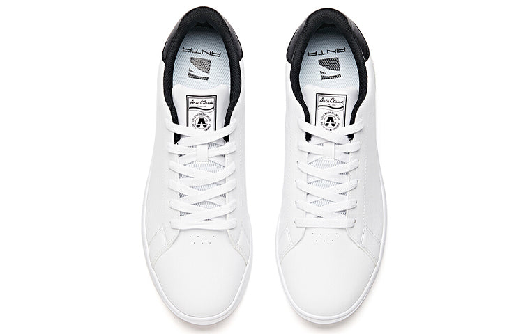 ANTA Skateboarding Series Sneakers 'White Black' 912048016-4