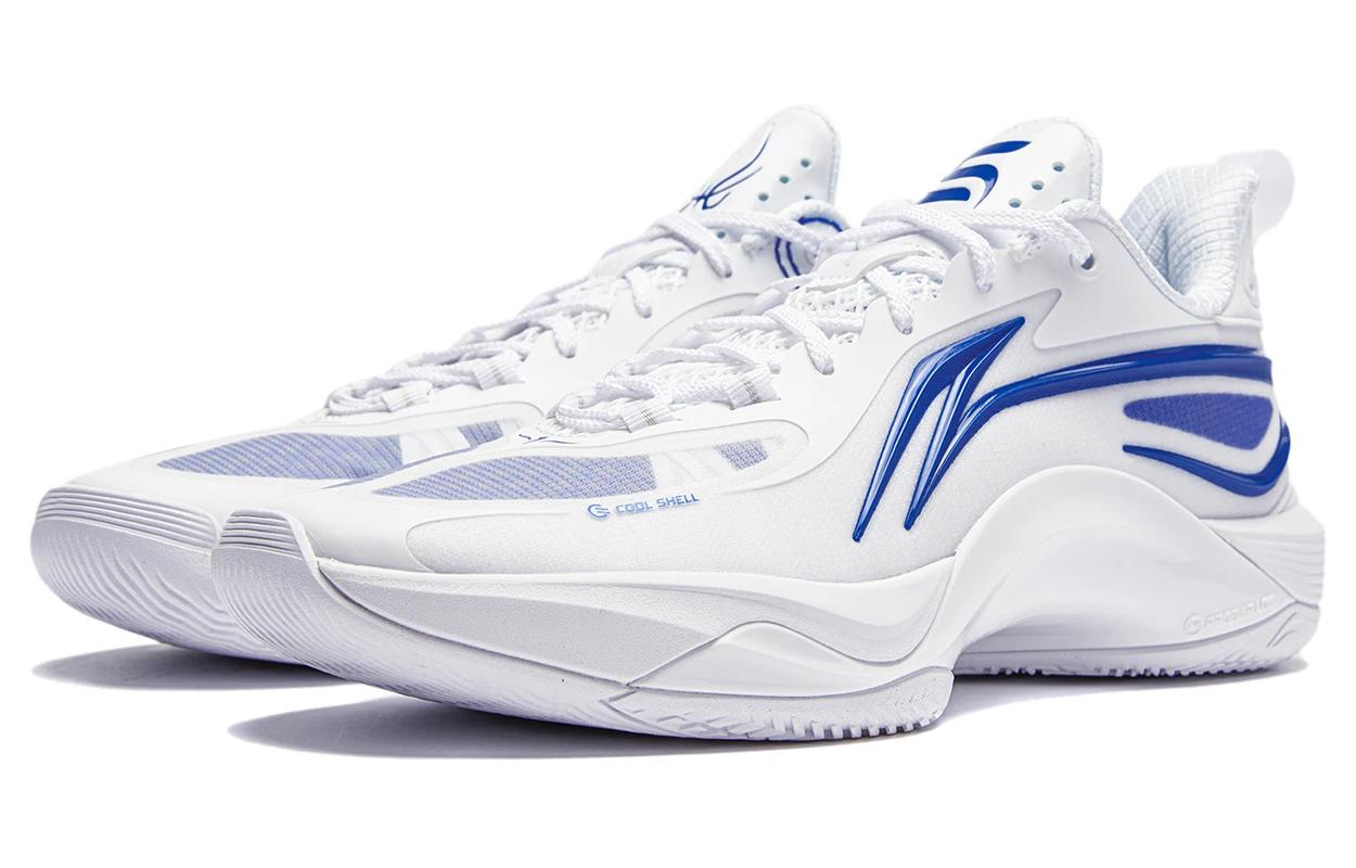 Li-Ning Shining On Court 'White Blue' ABPU007-2