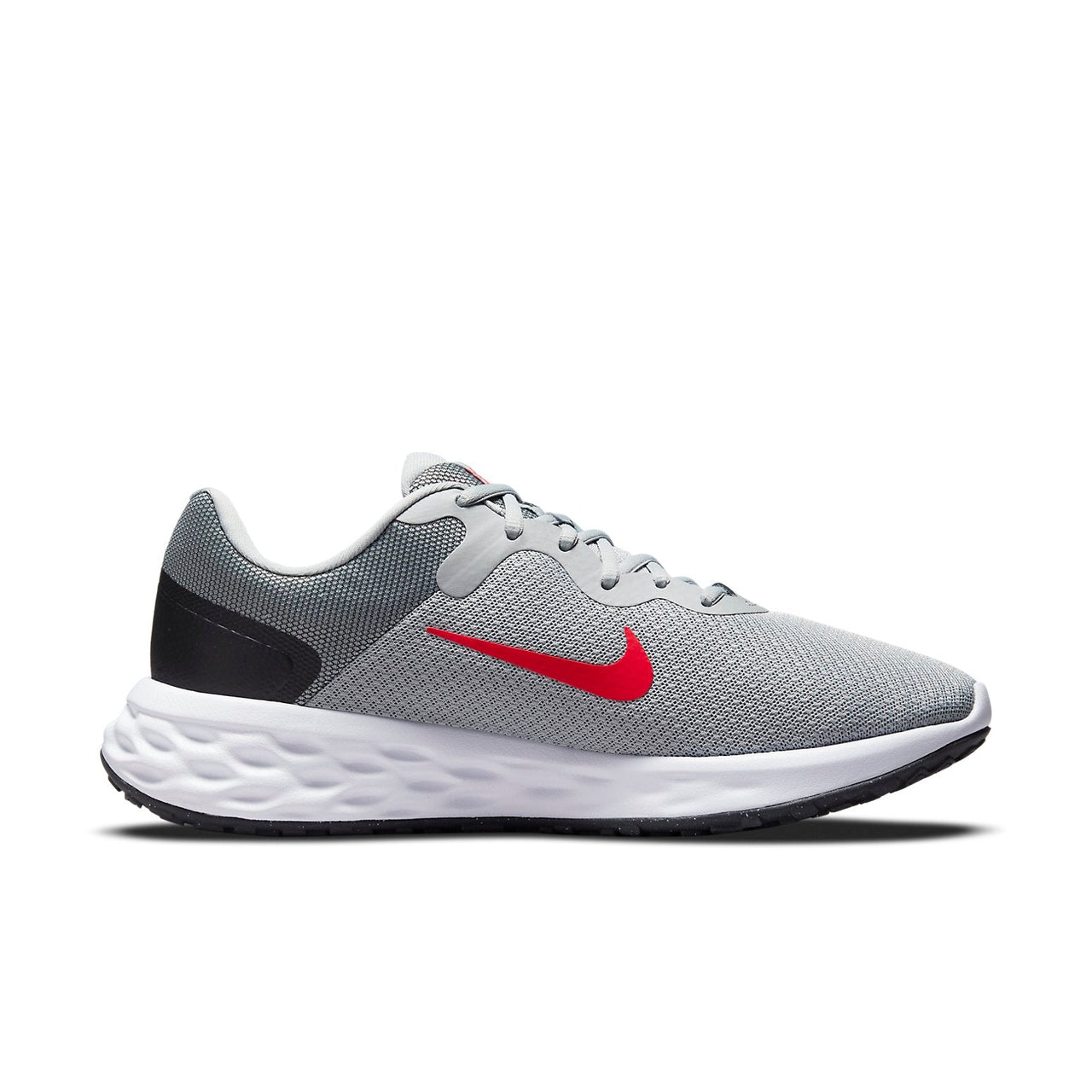 Nike Revolution 6 'Light Smoke Grey Siren Red'' DD8475-007