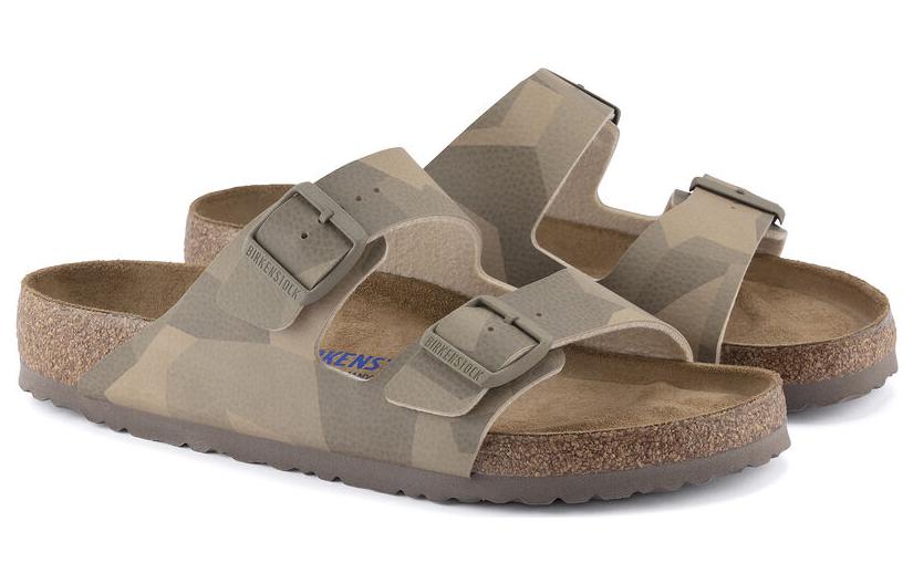 Birkenstock Arizona Soft Footbed Suede Leather Sandals 'Midnight Blue' 1024644