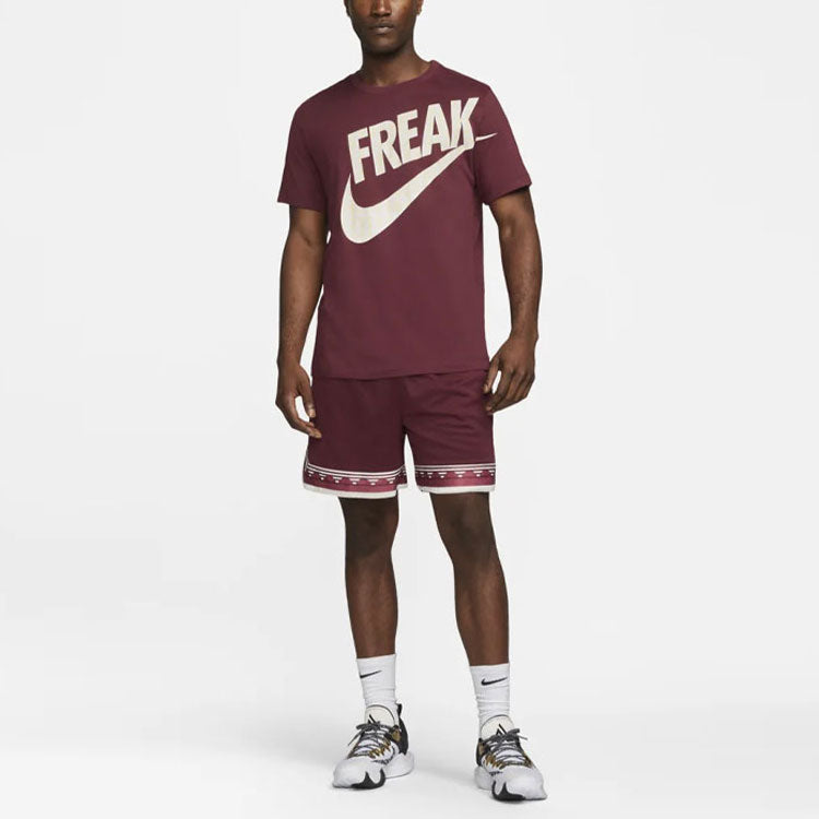 Nike Giannis Dri-FIT T-Shirt 'Red' DR7646-638
