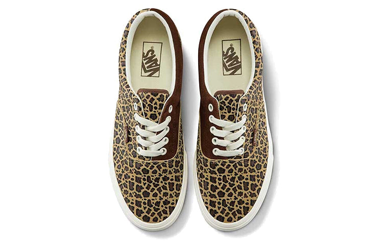 Vans Era Low Top Retro Skate Shoes Unisex Brown Leopard Print VN0A5EFN5DQ