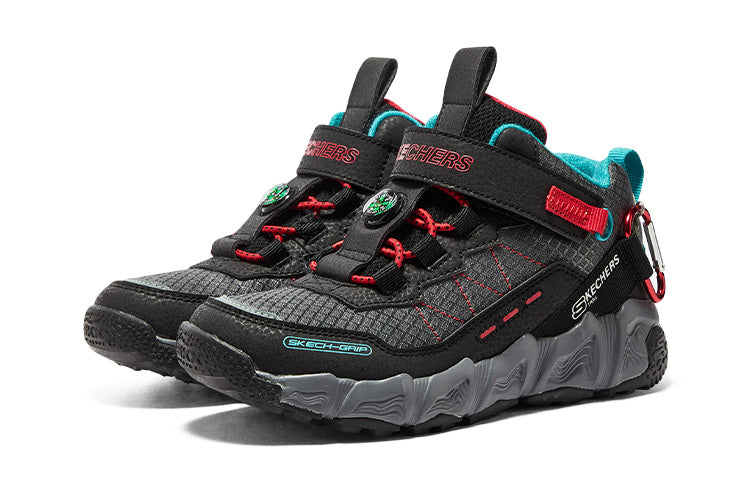 (GS) Skechers Velocitrek Trainers 'Grey Black Red' 406424LC-BKRD