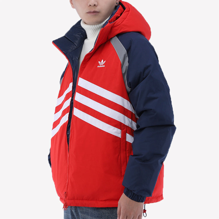adidas originals Rev Dwn Jkt Down Jacket Men Blue/Red GJ6725