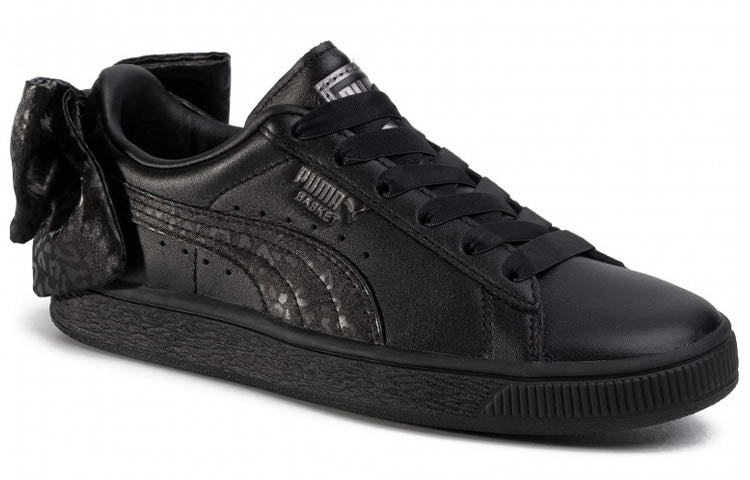 (WMNS) PUMA Basket 'Bow - Black Leopard' 367828-02