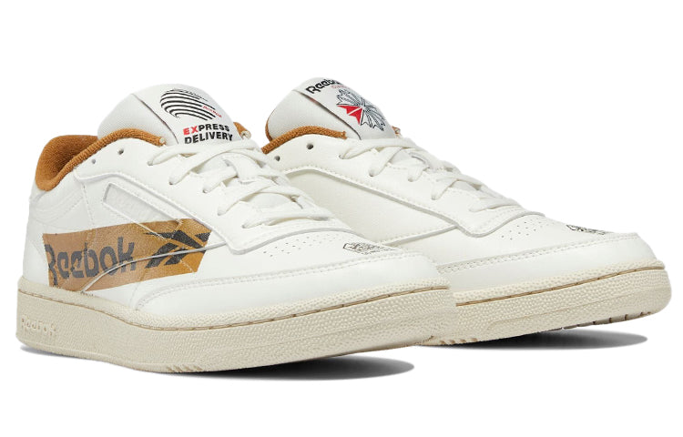 Reebok Club C 85 x BlackEyePatch 'White Brown' GX1141