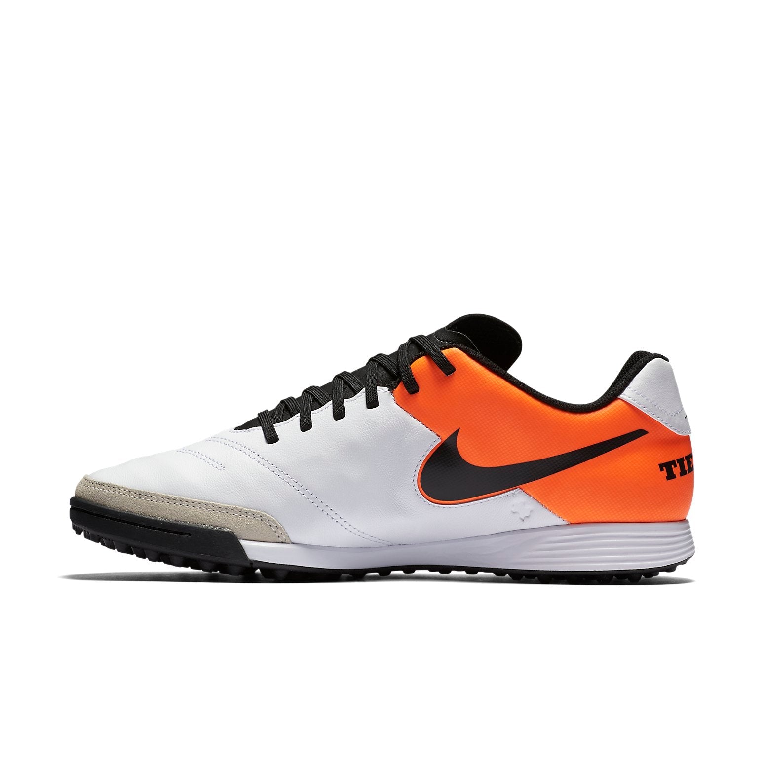 Nike Tiempo Genio II Leather Turf 'White Orange Black' 819216-108