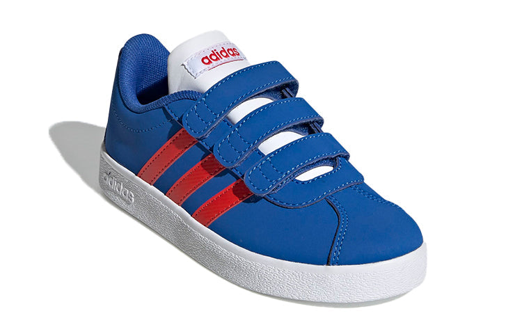 (PS) adidas VL Court 2.0 'Blue Red' EE6904