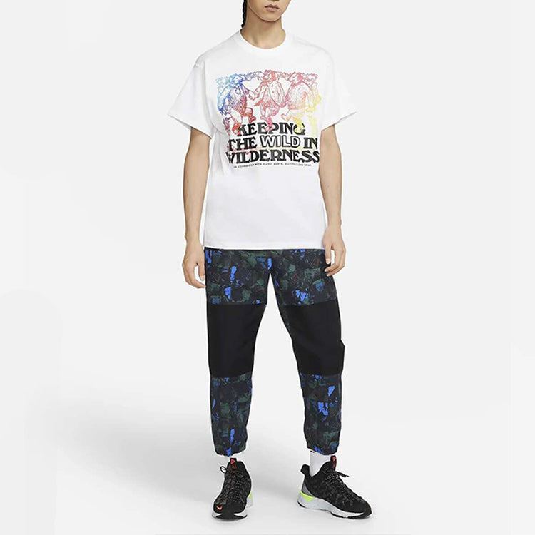 Nike ACG Alphabet Printing Athleisure Casual Sports Short Sleeve White CV7550-100
