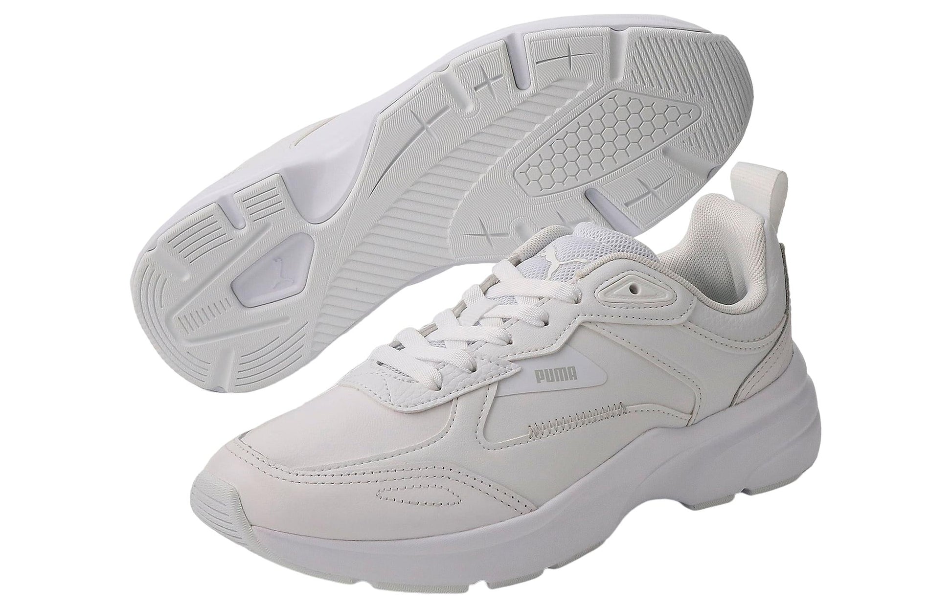 (WMNS) PUMA FS Runner Leather 'White' 388610-02
