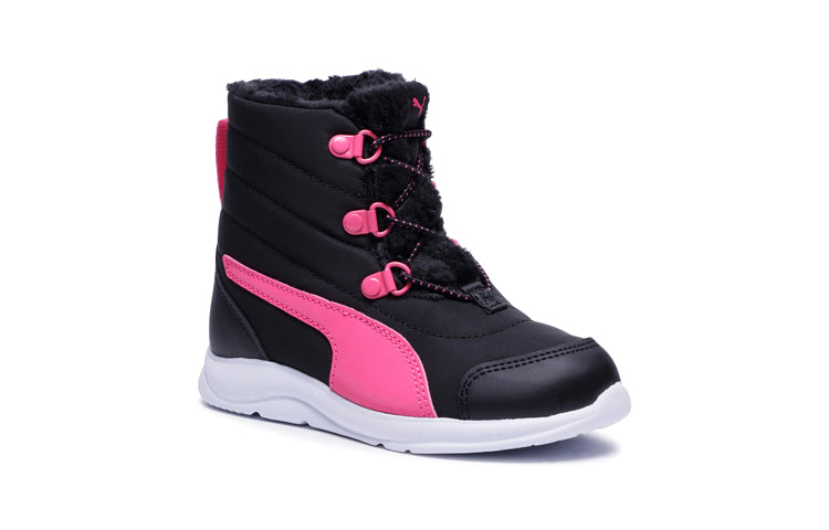 (PS) PUMA Fun Racer Boot AC Black/Pink 194281-02