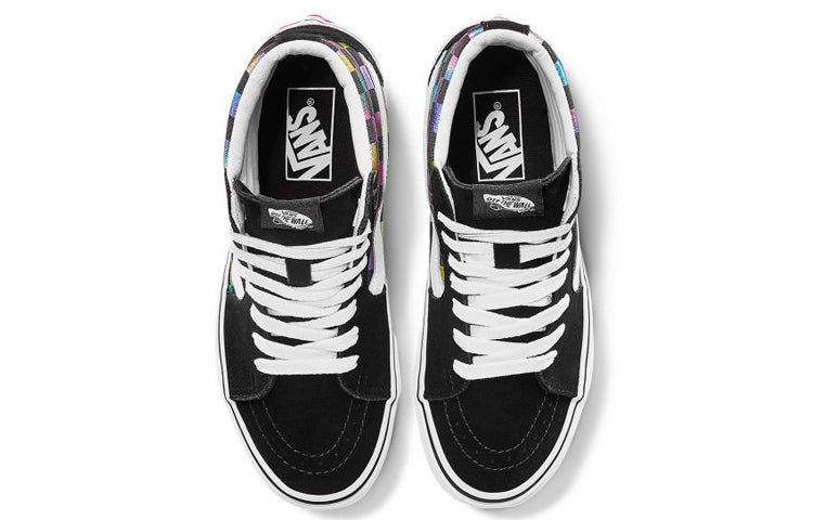 (WMNS) Vans SK8-HI 'Iridescent Checkerboard' VN0A4BV6SRY