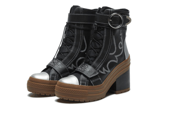 (WMNS) Converse Chuck Taylor All Star GR 82 Space Cowgirl 'Black Silver' 565004C