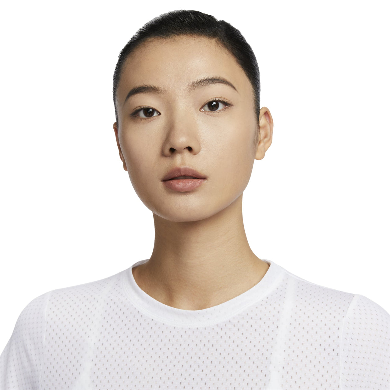 (WMNS) Nike One Classic Dri-FIT T-shirt Asia Sizing 'White' FN4118-100