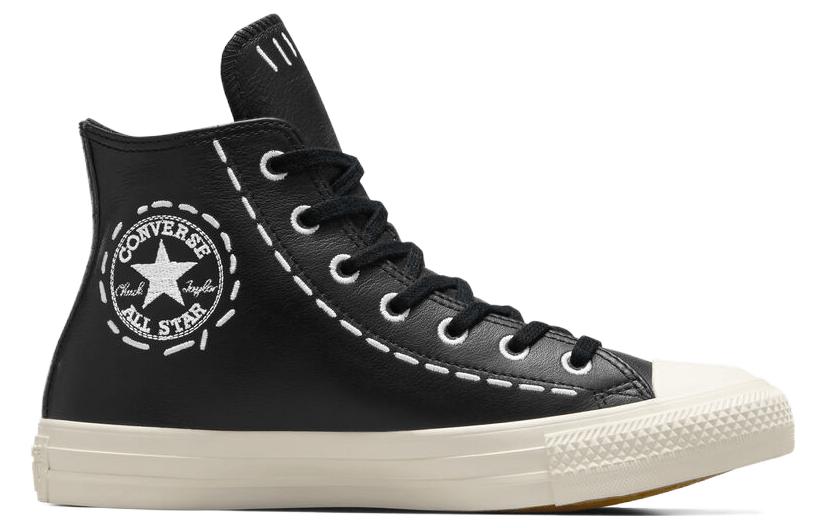 (WMNS) Converse Chuck Taylor All Star Bold Stitch High Top 'Black' A07954C
