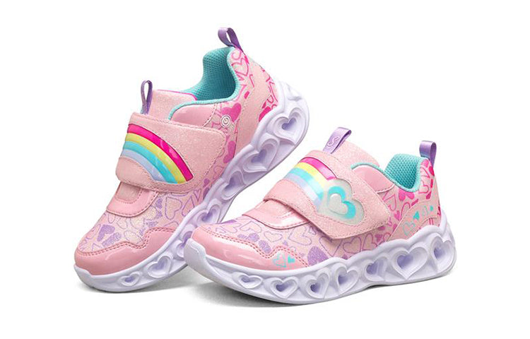 (GS) Skechers Heart Lights 302660L-PKLV