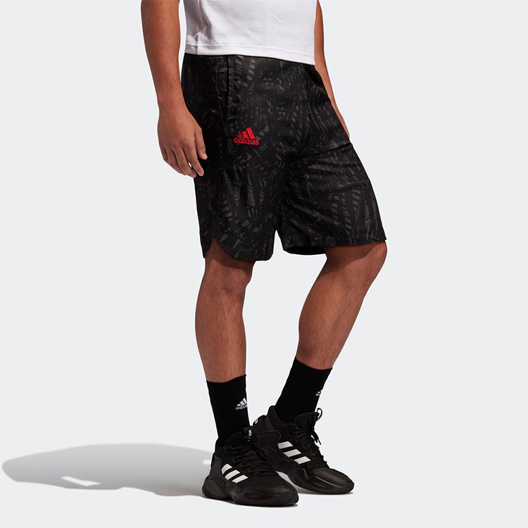 adidas Hrdn 360 Short LeBron James Printing Basketball Sports Shorts Black FH7758