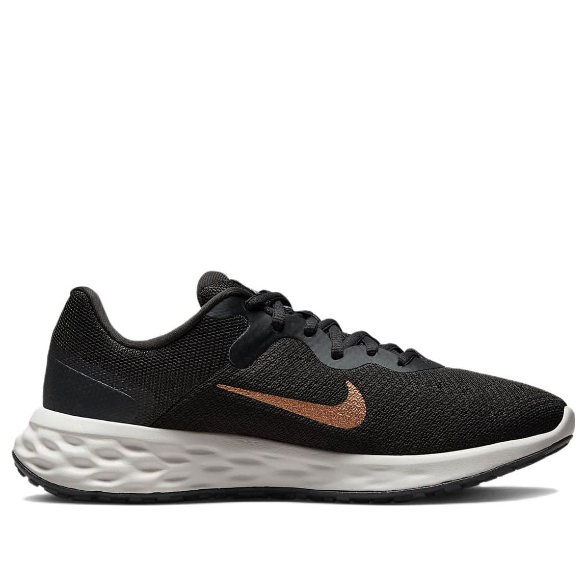 (WMNS) Nike Revolution 6 Next Nature Wide 'Black Metallic Copper' DC9001-009