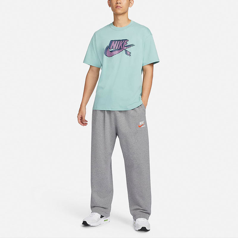 Nike Sportswear T-Shirt 'Green Purple' FD1297-309