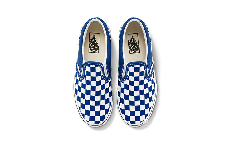 (PS) Vans Classic Slip-On Checkboard 'Blue White' VN0A4BUT2J8